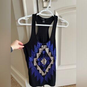 URBAN PLANET SWS SEQUIN TANK TOP